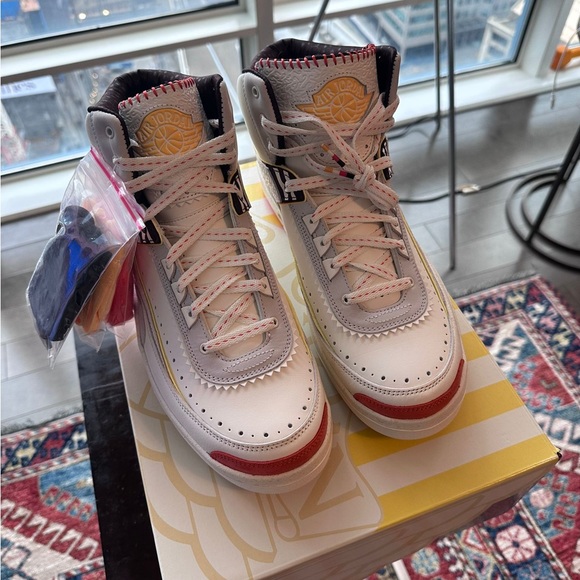 New Maison Chateau Rouge Air Jordan Retro 2, Men’s Size 12 - Picture 3 of 11